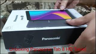 Unboxing Panasonic Tab 8 HD Tablet