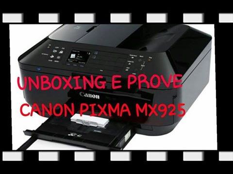 UNBOXING E RECENSIONE CANON PIXMA MX925