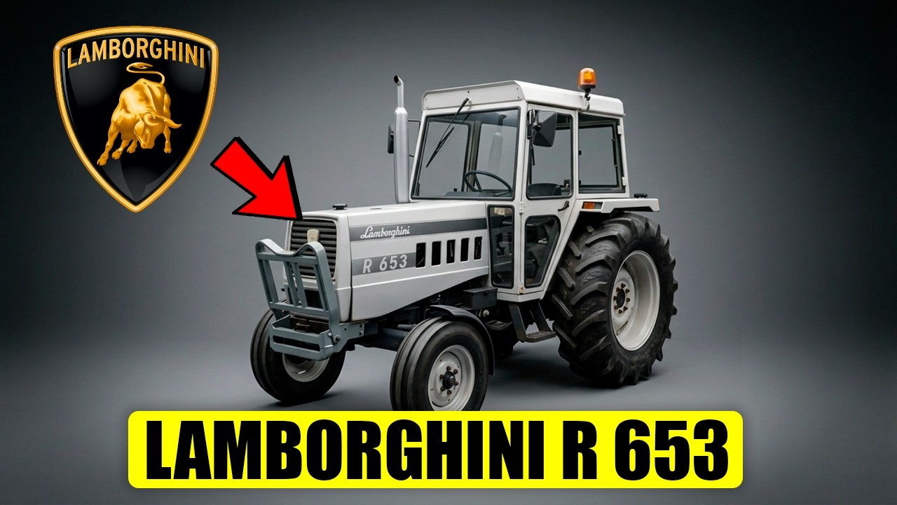 R 653 This Tractor Destroyed The Old Farming System (Lamborghini R 653 (1960 ...