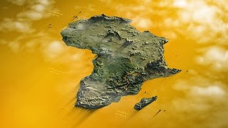 Africa Map AFTER EFFECTS Template Videohive 32440067