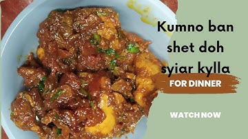 Kumno ban shet doh syiar kylla //how to cook chicken curry|| Kumno ban shet chicken curry || Ni Ni