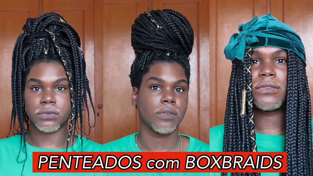 PENTEADOS FÁCEIS COM TRANÇAS BOX BRAIDS