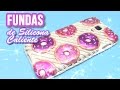 Manualidades: FUNDAS de SILICONA CALIENTE (donuts o donas) - Innova Manualidades