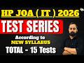 HP JOA (IT) 2026 | TEST SERIES | Total 15 tests | HP Studies #hpjoa #hpjoait
