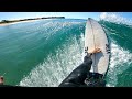 Raw pov surfing in australia attacking the lip