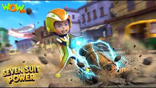 vir robot boy robo vir fire powers seven suit powers wow