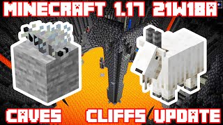 Minecraft 1.17 - Snapshot 21w18a - Goat & Infested Stone Changes!