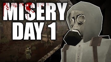 Surviving My First Day In A Nuclear Apocalypse | Misery Full Release