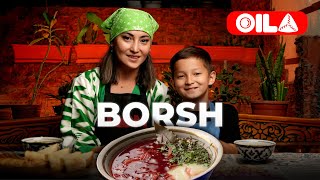 Borsh tayyorlanishi Selyodka pod shuboy salati bilan (ASMR / АСМР) screenshot 2