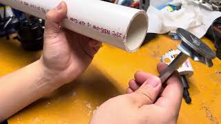 How to use a schedule 40 2" pipe socket saver for schedule 80 pipes (PVC, ABS)