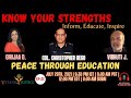 Peace Through Education | Discussion with Col. Christopher Rego