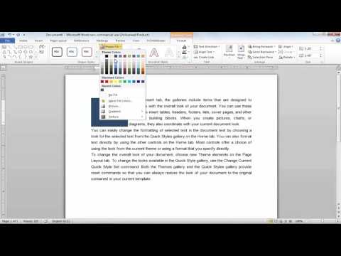 Ms Word Tutorial: Paragraph Setting Using Indent - News Paper Style in Ms Word