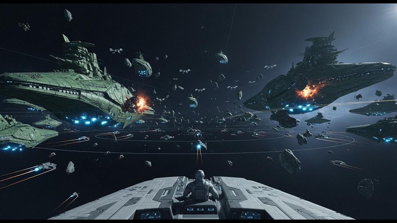 Приближается человеческий военный корабль — ни выживших, ни следа, только пепел | HFY Sci-Fi