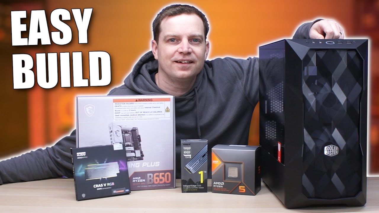 A NEW Gaming PC build for the casual gamer. - YouTube
