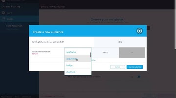 Setup An Audience Push Notifications in Parse for AppYourWay