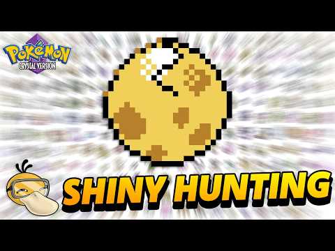 LIVE! Hunting EVERY SHINY in Pokemon Crystal #shorts