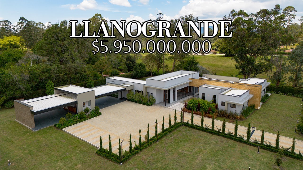 ¡CASA EN VENTA de $5.950.000.000 COP, en LLANOGRANDE, ANTIOQUIA!