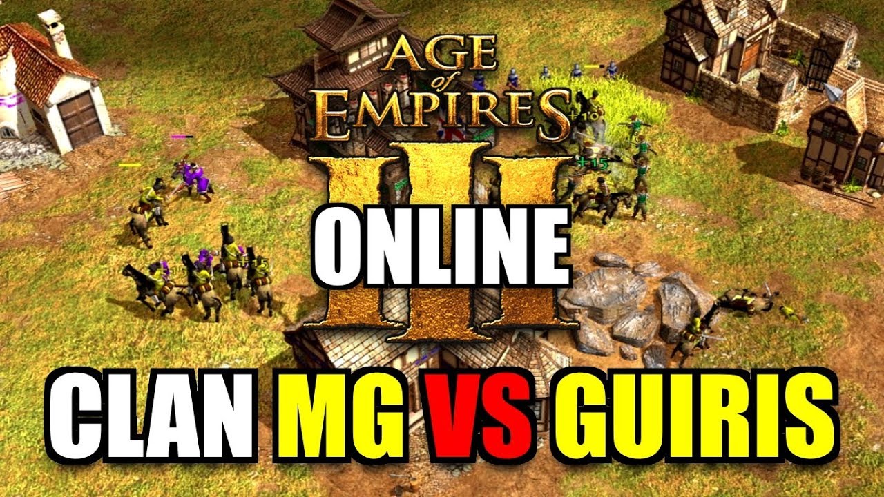 AGE OF EMPIRES 3 - CLAN MG VS GUIRIS