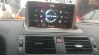 Android dvd Volvo V50 C30 S40 C70  Installation features. Особливості монтажу, розбірка штатної dvd