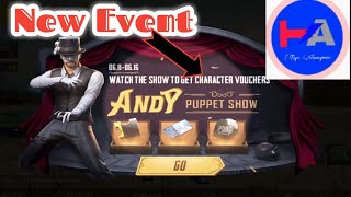 ANDY Character is Here New Event For PUBG MOBILE/ Tiger Anonymous