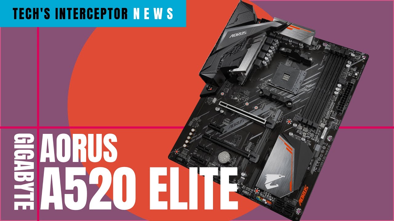 Gigabyte carte mère AMD A520 Emplacement AM4 ATX (A520 AORUS ELITE)