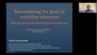 Reconsidering the Goals of Evolution Education with Kostas Kamporakis