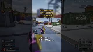 The battle pass is free content not a paywall