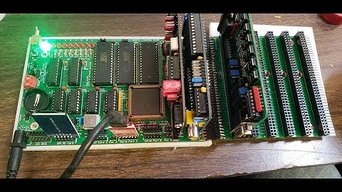 RC2014 (SC126) Z180 running mandelbrot set