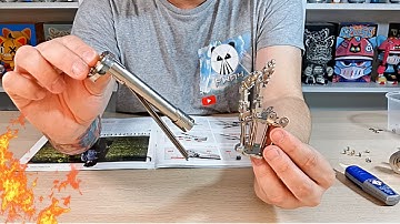 Build The Terminator T-800 Issue 80 -  Components For The Forearm & Left Hand ( Speed Build)