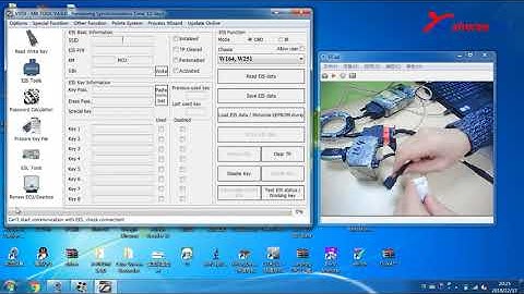 VVDI MB Tool Read Benz W164 EIS Data with Gateway