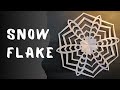 Snowflake Series 17/100 ❄️| How to make paper snowflake | DIY Paper Craft ✨