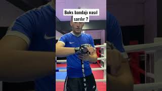 Boks bandajı nasıl sarılır ? #shorts