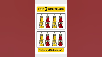 3 Differences Hidden in Plain Sight! 🔍 (Tricky Puzzle)