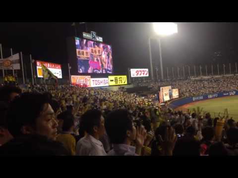 2017/7/21 ヤクルト対阪神 ラッキーセブン 六甲おろし