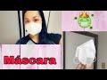 Como fazer Máscara de proteção caseira de filtro de café(コーヒーフィルターマスクの作り方のみ