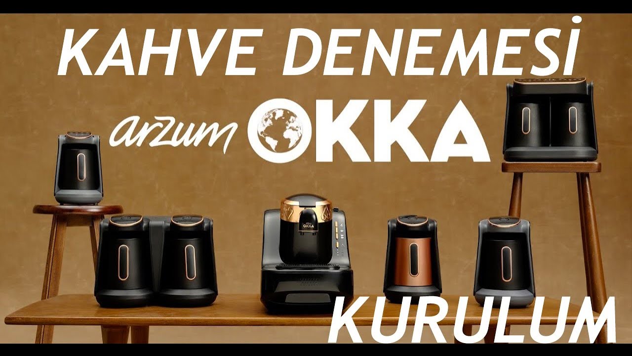 Arzum Okka Minio İkili OK006 Türk Kahve Makinesi Köpük Denemesi ve
