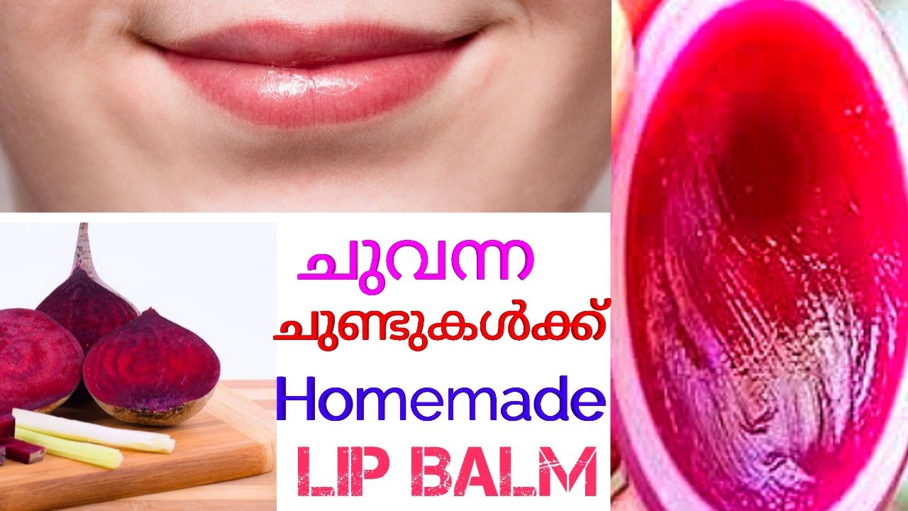 Homemade Lip Balm Only 2 ingredients in Malayalam YouTube