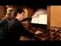 Fabien moulaert is playing the arpschnitger organ in hamburg