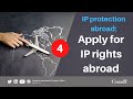 How to apply for intellectual property rights abroad