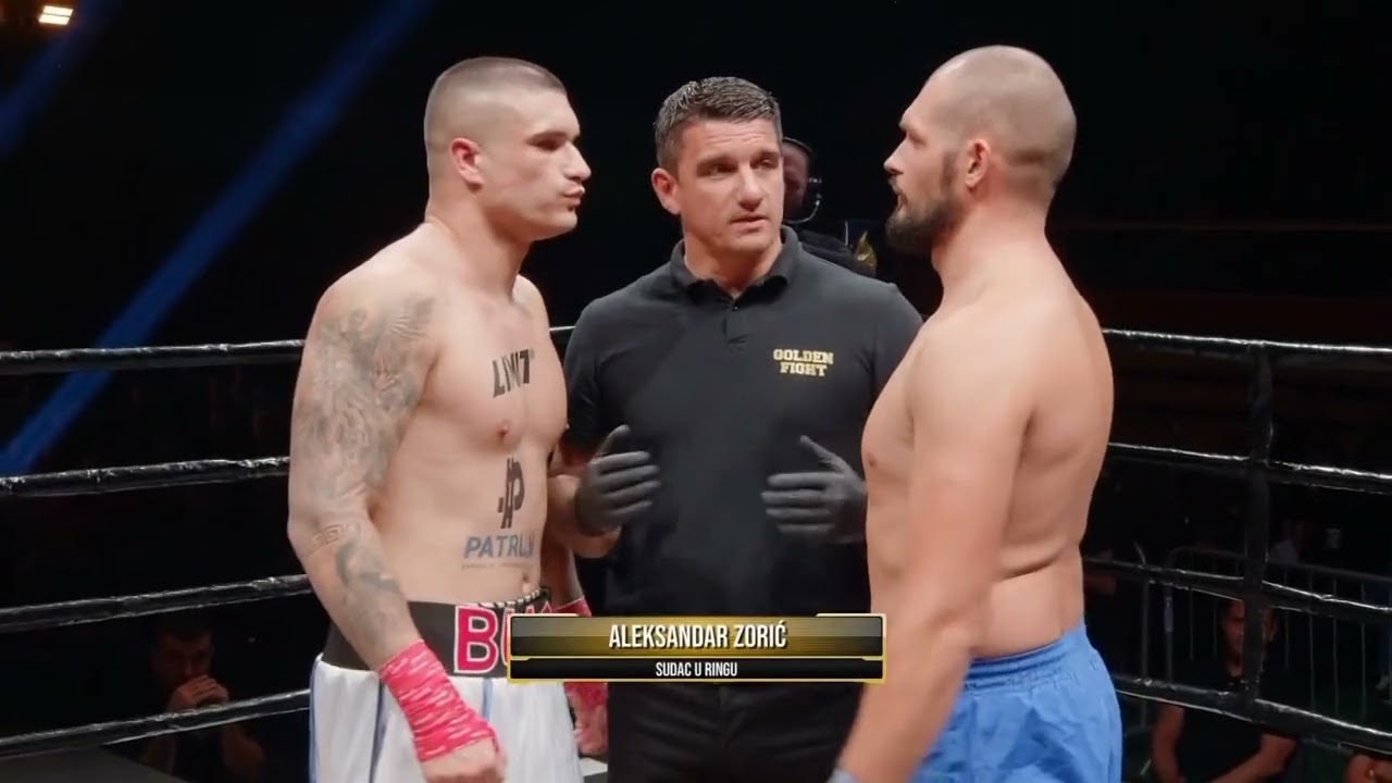 Amir Suljović  vs   Tino Patrlj  BARE KNUCKLE fight GOLDEN FIGHT 10 Split