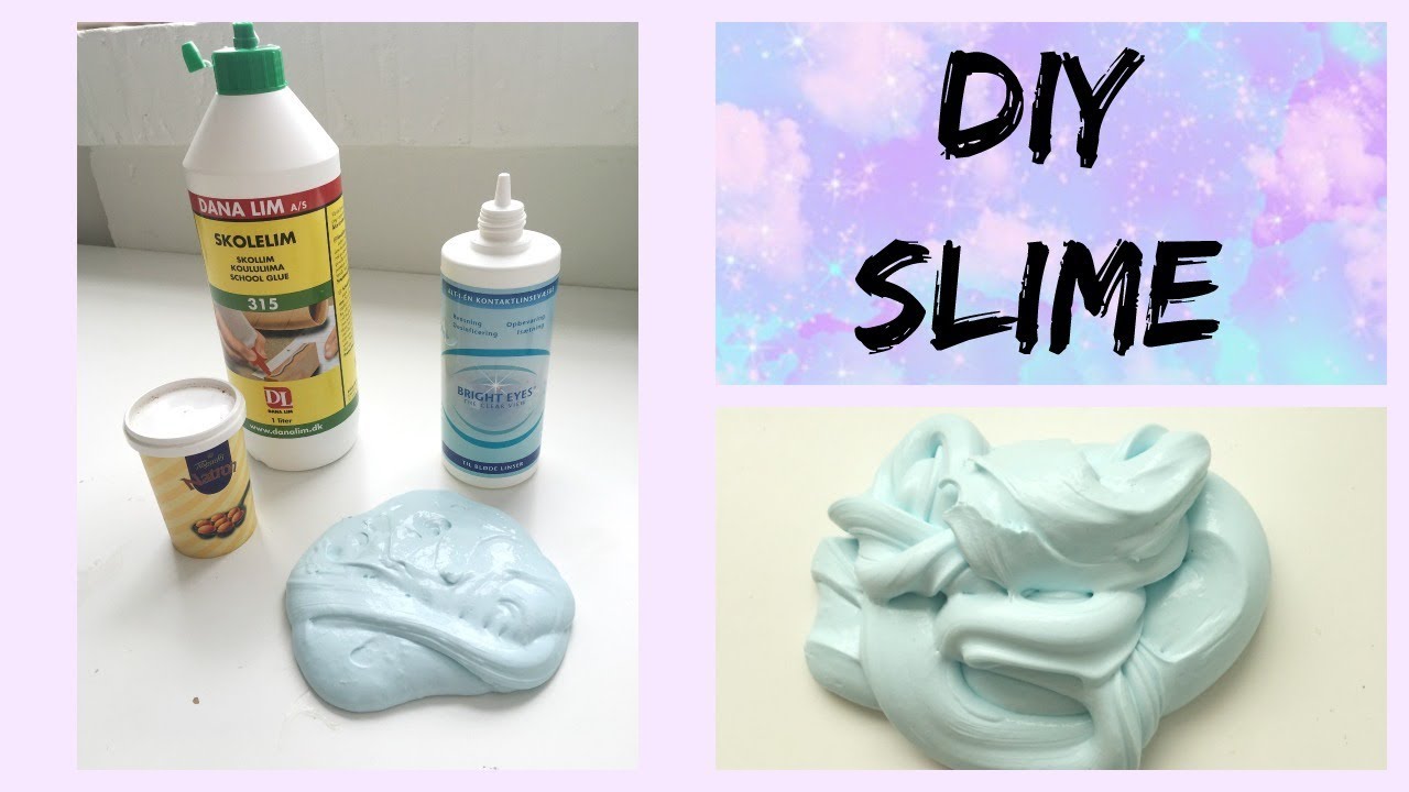 DIY Slime (dansk) YouTube