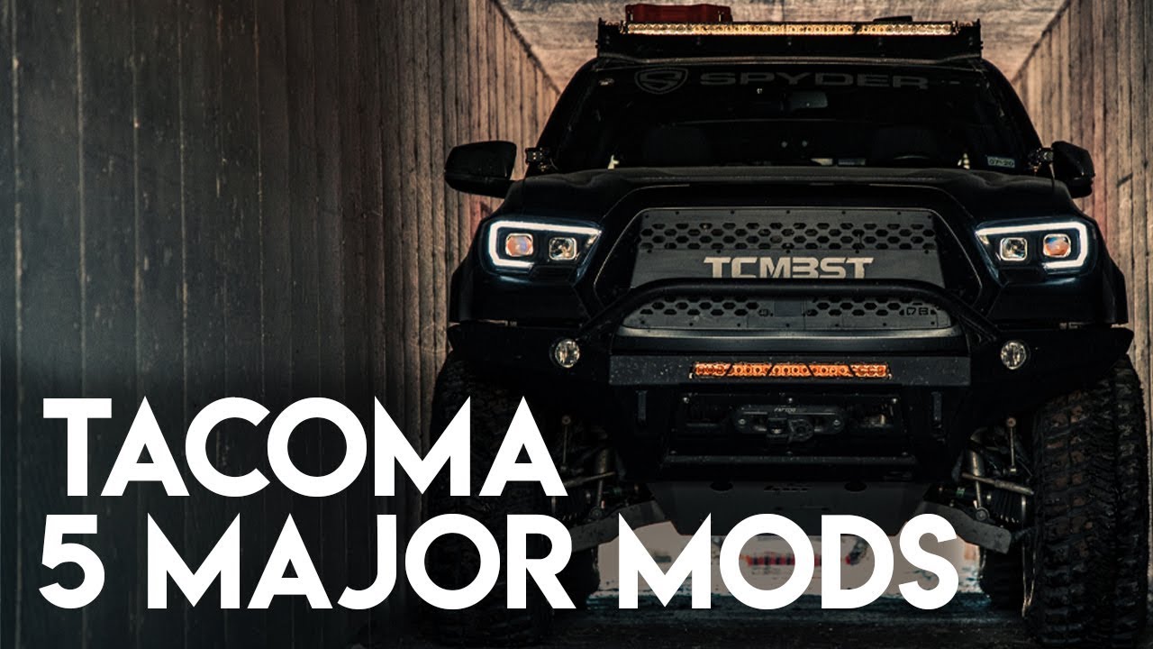 Toyota Tacoma 5 Major Mods Before Our Big Road Trip Sneak Peek Prototype Tail Lights