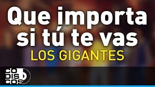 Que Importa Si Te Vas, Los Gigantes Del Vallenato - Audio