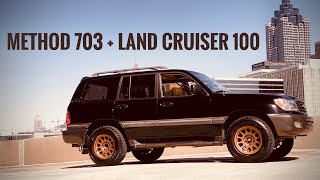 Toyota Land Cruiser LX470 100 series & Method Race Wheels 703!