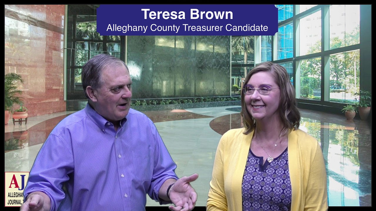 Interim Alleghany Co. Treasurer Teresa Brown Talks About Her Candidacy YouTube