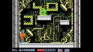 TMNT NES Shredder  (Final Boss) Glitch