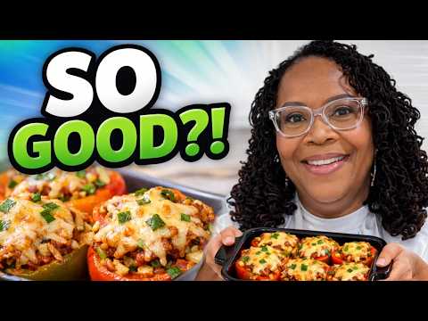 Easy Stuffed Peppers for Beginners | Healthy Plant-Based Dinner