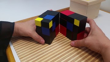 Trinomial cube presentation 1, 2 and 3