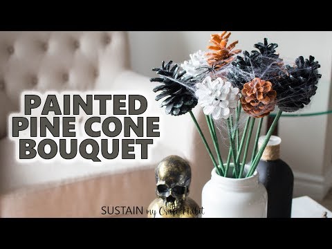 How to Make DIY Pine Cone Flowers for a Timeless Bouquet