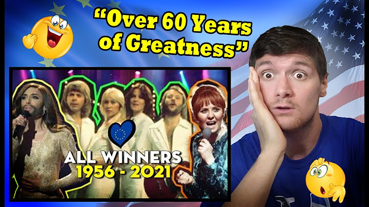 American Reacts to All Eurovision Winners 1956 - 2021